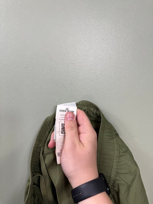 Stone Island Green RE-T Cargo Bottoms