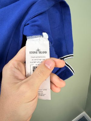 Stone Island Blue SL Polo Shirt