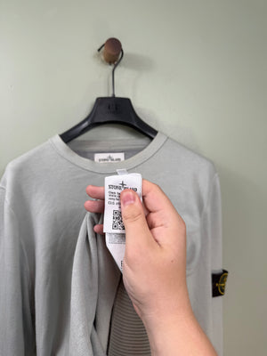 Stone Island Grey Knit Jumper