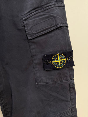 Stone Island RE-T Black Cargo Bottoms