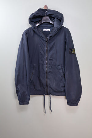 Stone Island Navy Tela Paracadute Jacket