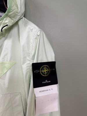 Stone Island Pastel Green Membrana Jacket