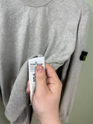 Stone Island Grey Knit Jumper