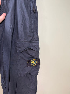 Stone Island Navy RE-T Cargo Bottoms
