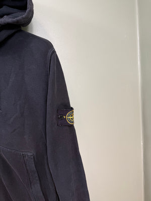 Stone Island Black Zipped Hoodie