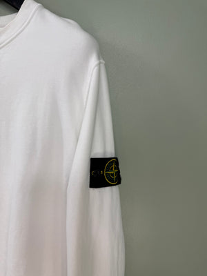 Stone Island White Jumper