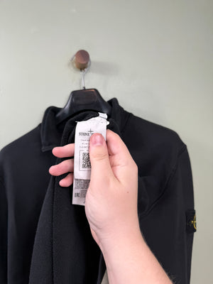 Stone Island Black 1/4 Zip Jumper