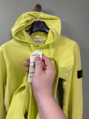 Stone Island Yellow Hoodie