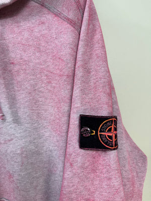 Stone Island Pink Dust Hoodie