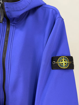 Stone Island Blue Soft Shell Jacket