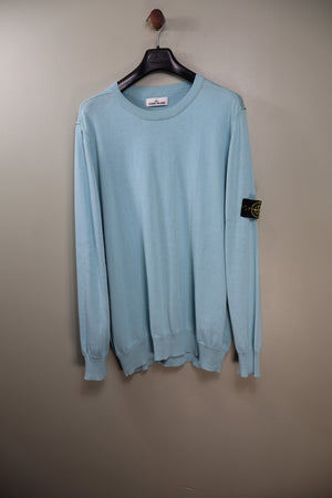 Stone Island Baby Blue Jumper