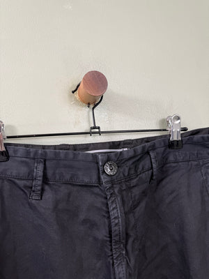 Stone Island Black SL Cargo Shorts