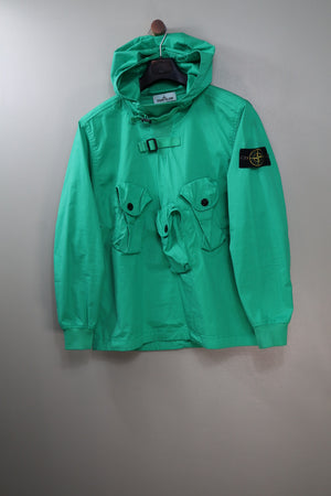 Stone Island Green Multipocket Smock