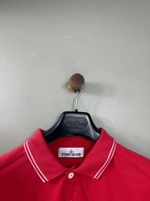 Stone Island Red Polo