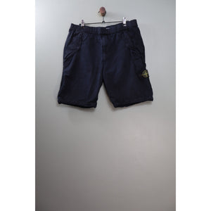 Stone Island Navy RE Cargo Shorts