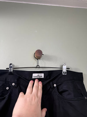 Stone Island Black SL Chinos