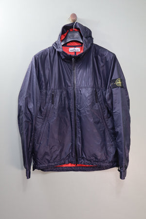 Stone Island Navy Micro Ripstop Tyvek Shield Jacket