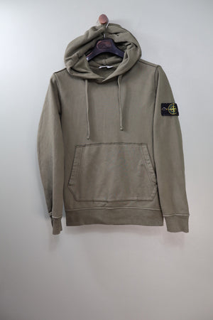 Stone Island Khaki Hoodie