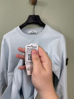 Stone Island Baby Blue Jumper