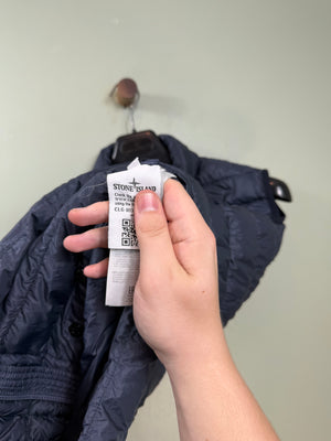 Stone Island Navy Micro Yarn Down Gilet