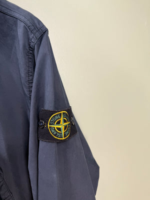 Stone Island Navy Multipocket Smock Overshirt