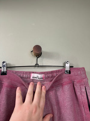 Stone Island Pink Dust Joggers