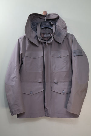 Stone Island Grey Tank Shield Ghost Down Jacket