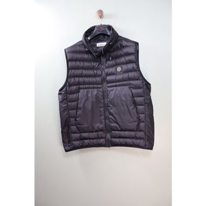 Stone Island Black Bio-Based Ripstop Nylon Gilet