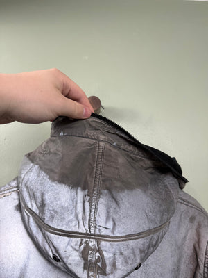 Stone Island Grey Liquid Reflective Jacket