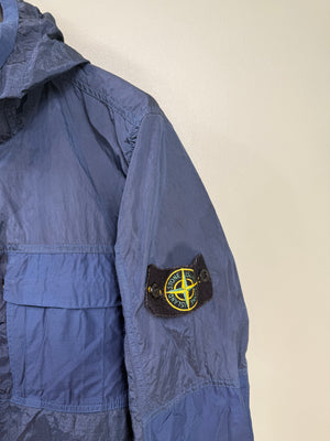 Stone Island Blue Nylon Metal Watro Jacket