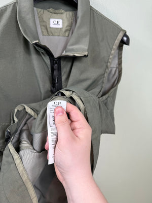 C.P. Company Khaki Taylon P Gilet