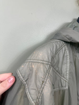 Stone Island Khaki Lamy Velour Jacket