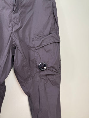 C.P. Company Black Cargo Bottoms
