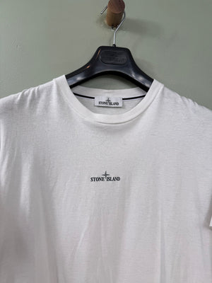 Stone Island White T-Shirt