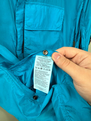 C.P. Company Aqua Blue Chrome Overshirt