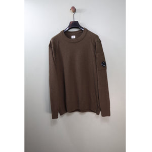 C.P. Company Brown Knit Jumper