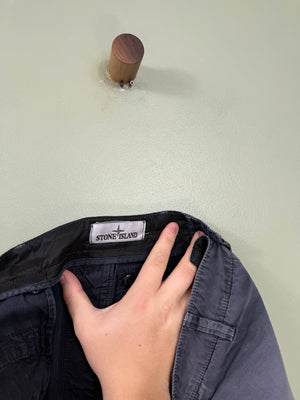 Stone Island Purple SL Cargo Shorts