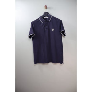 Stone Island Navy Slim Fit Polo