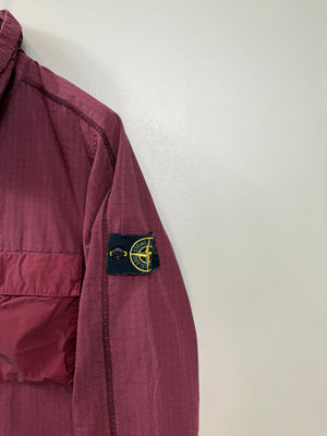 Stone Island Burgundy Smock
