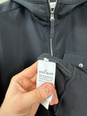 Stone Island Black Soft Shell Jacket
