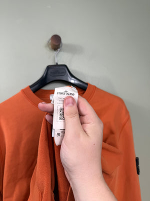 Stone Island Orange Jumper