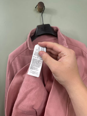 C.P. Company Pink 1/4 Zip Jumper
