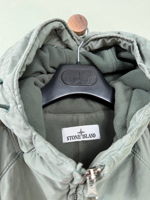 Stone Island Khaki David Light Micro Pile Jacket