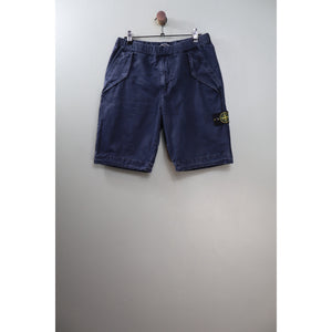 Stone Island Navy RE Cargo Shorts