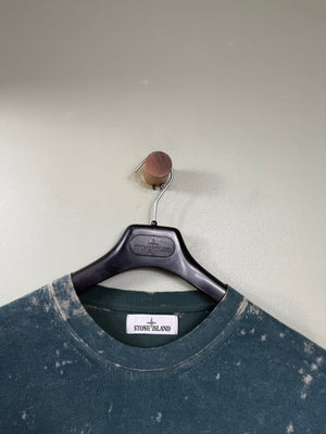 Stone Island Petrol Green Ovo Dye Jumper