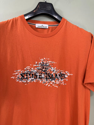 Stone Island Orange T-Shirt