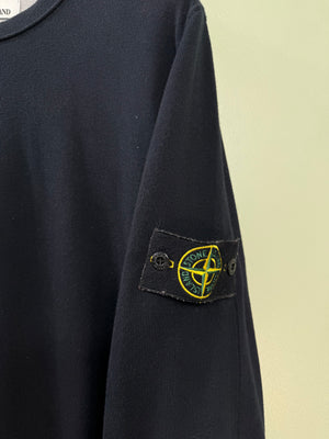 Stone Island Navy Knit Jumper