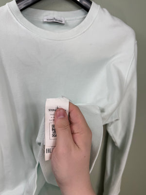 Stone Island Mint Green Jumper
