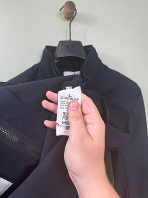 Stone Island Navy Soft Shell Jacket