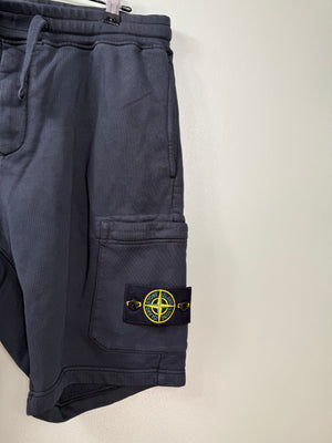 Stone Island Navy Shorts